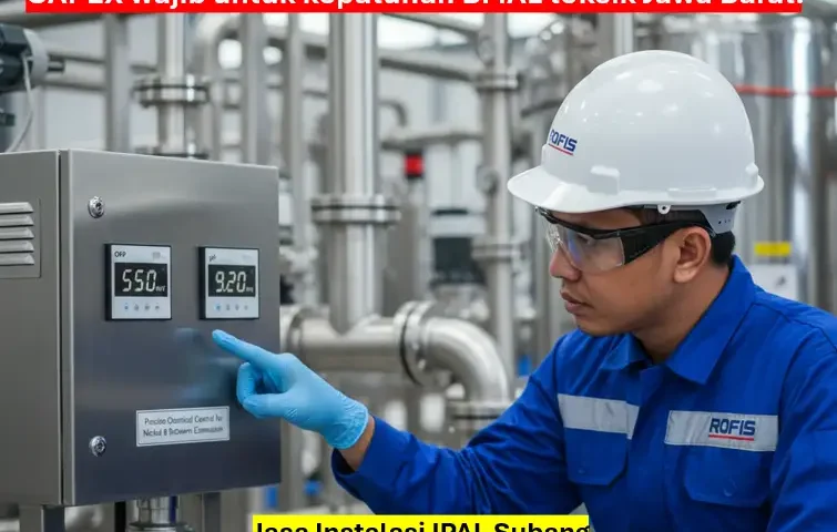 Biaya Instalasi WWTP di Subang