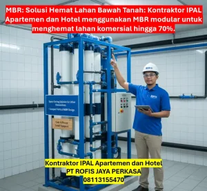 Solusi Menghemat Lahan dengan Desain IPAL