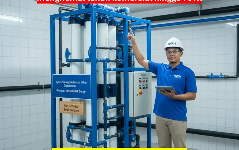 Solusi Menghemat Lahan dengan Desain IPAL