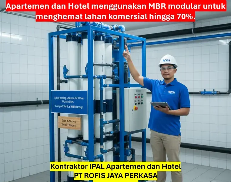 Solusi Menghemat Lahan dengan Desain IPAL